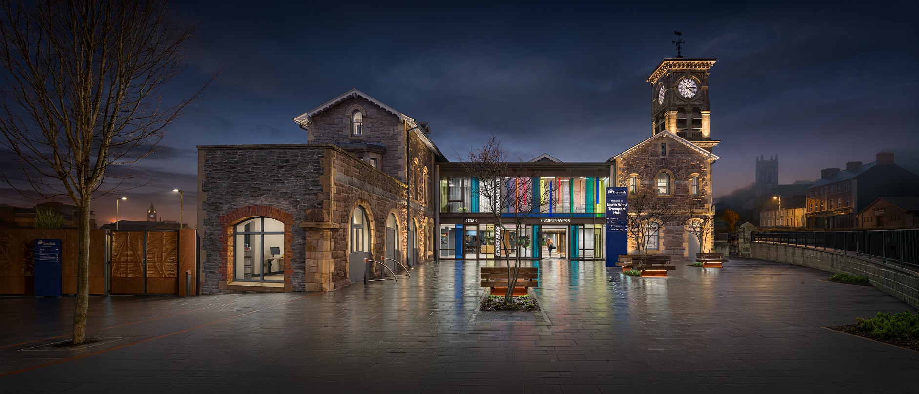 A photo of the North West Transport Hub