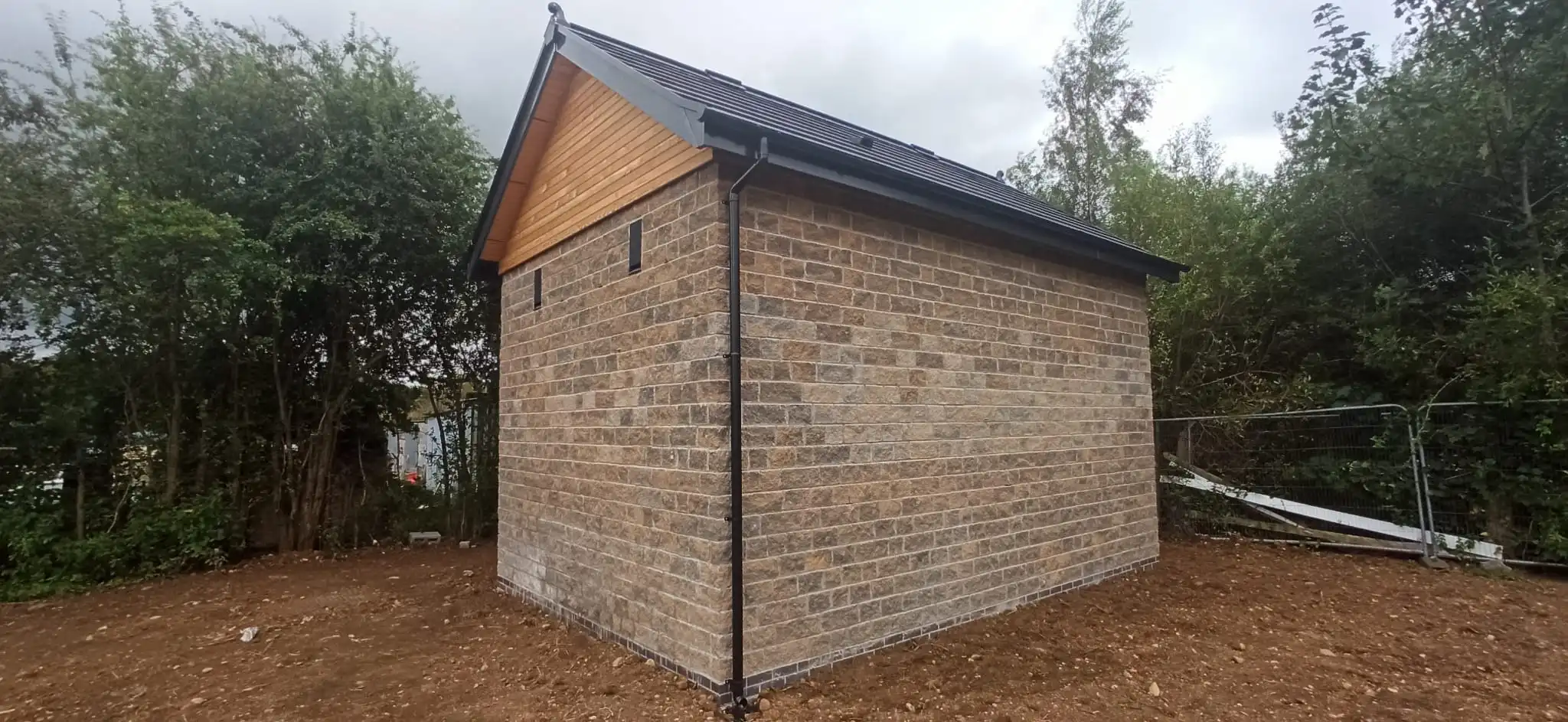 Bat Conservation A photograph of a 'Bat Barn' constructed as part of bat conservation work.