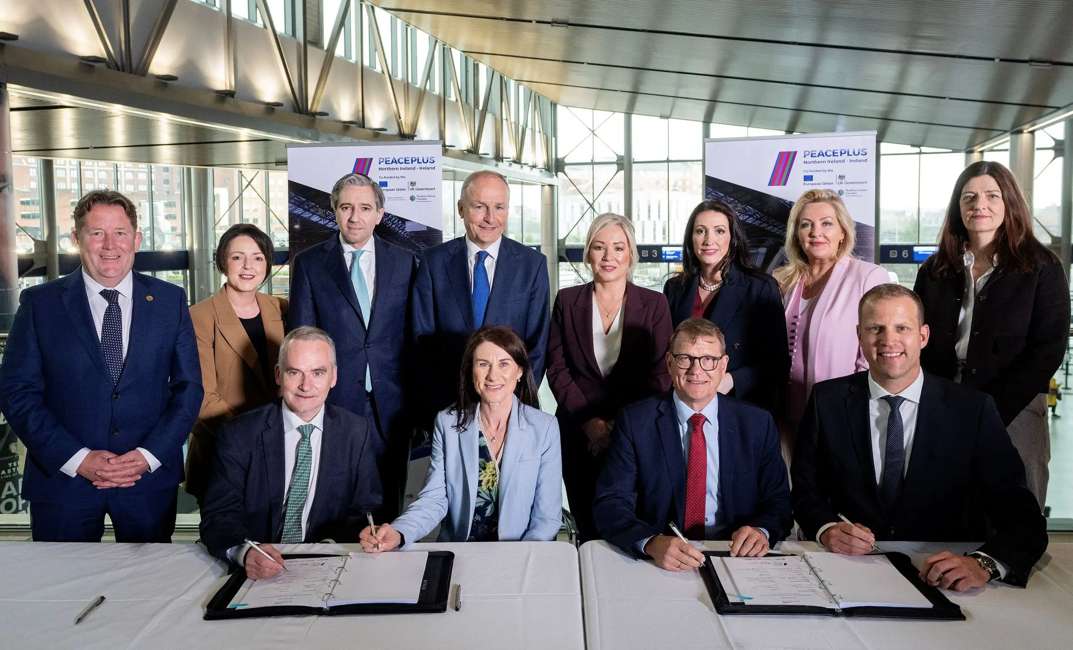 Signing the Agreement for new Enterprise trains Signing the Agreement for new Enterprise trains